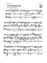 Intermezzo - ROTA - Partition - Alto